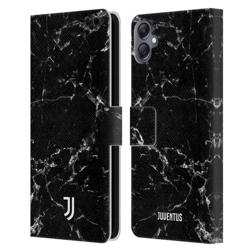 Juventus Football Club Marble Black 2 Leather Book Wallet Case Cover For Samsung Galaxy A05