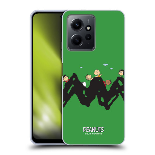 Peanuts Characters Group Soft Gel Case for Xiaomi Redmi Note 12 4G