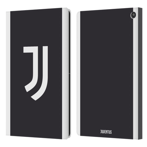 Juventus Football Club 2023/24 Match Kit Third Leather Book Wallet Case Cover For Amazon Fire HD 10 / Plus 2021