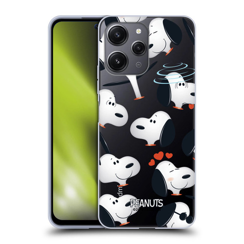 Peanuts Character Patterns Snoopy Soft Gel Case for Xiaomi Redmi 12