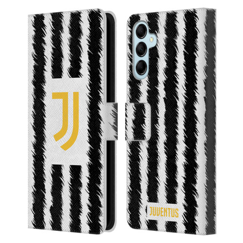 Juventus Football Club 2023/24 Match Kit Home Leather Book Wallet Case Cover For Samsung Galaxy M14 5G