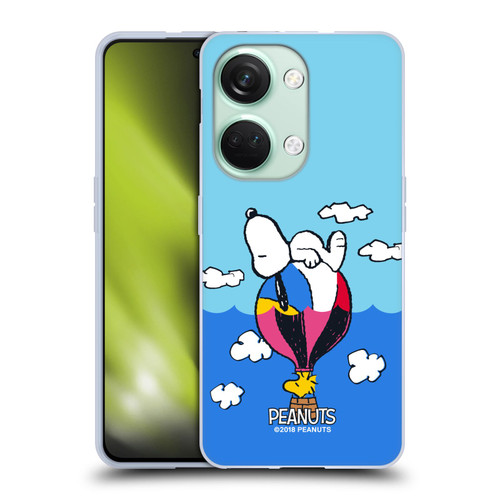 Peanuts Halfs And Laughs Snoopy & Woodstock Balloon Soft Gel Case for OnePlus Nord 3 5G