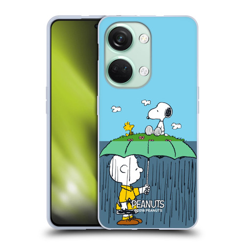 Peanuts Halfs And Laughs Charlie, Snoppy & Woodstock Soft Gel Case for OnePlus Nord 3 5G