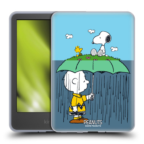Peanuts Halfs And Laughs Charlie, Snoppy & Woodstock Soft Gel Case for Amazon Kindle 11th Gen 6in 2022