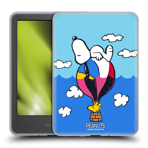 Peanuts Halfs And Laughs Snoopy & Woodstock Balloon Soft Gel Case for Amazon Kindle 11th Gen 6in 2022