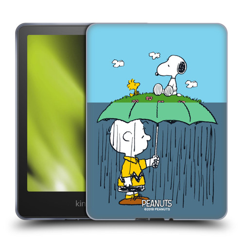 Peanuts Halfs And Laughs Charlie, Snoppy & Woodstock Soft Gel Case for Amazon Kindle Paperwhite 5 (2021)