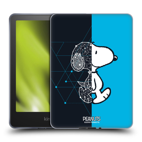 Peanuts Halfs And Laughs Snoopy Geometric Soft Gel Case for Amazon Kindle Paperwhite 5 (2021)