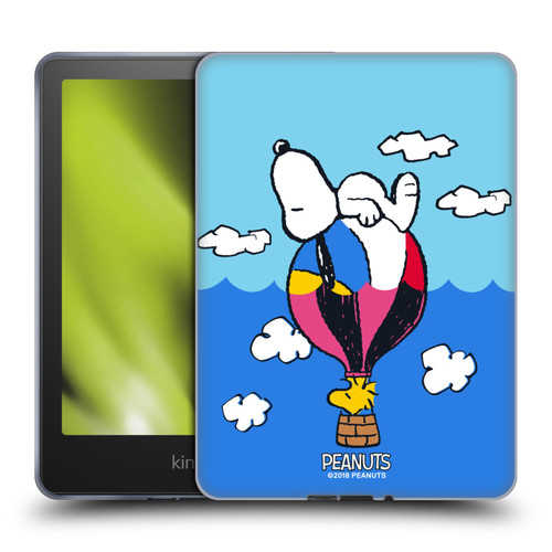 Peanuts Halfs And Laughs Snoopy & Woodstock Balloon Soft Gel Case for Amazon Kindle Paperwhite 5 (2021)