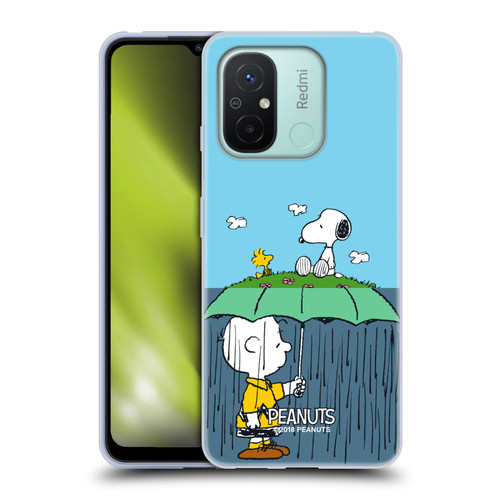 Peanuts Halfs And Laughs Charlie, Snoppy & Woodstock Soft Gel Case for Xiaomi Redmi 12C
