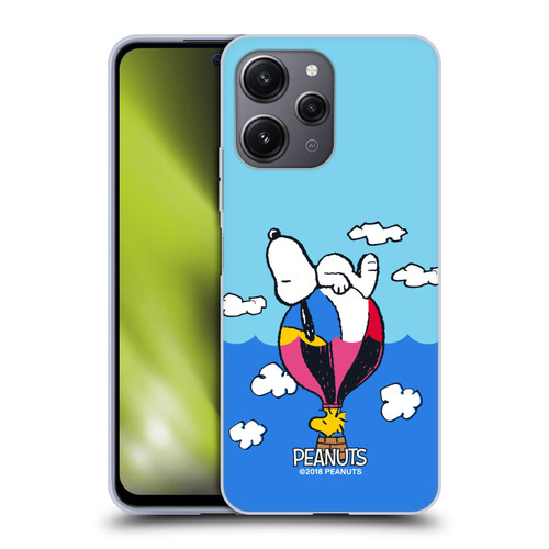 Peanuts Halfs And Laughs Snoopy & Woodstock Balloon Soft Gel Case for Xiaomi Redmi 12
