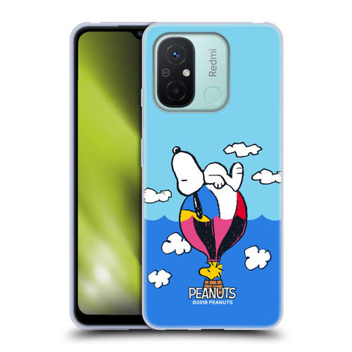 Peanuts Halfs And Laughs Snoopy & Woodstock Balloon Soft Gel Case for Xiaomi Redmi 12C
