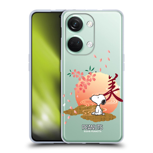 Peanuts Oriental Snoopy Sakura Soft Gel Case for OnePlus Nord 3 5G