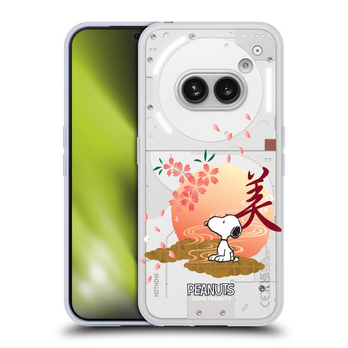 Peanuts Oriental Snoopy Sakura Soft Gel Case for Nothing Phone (2a)