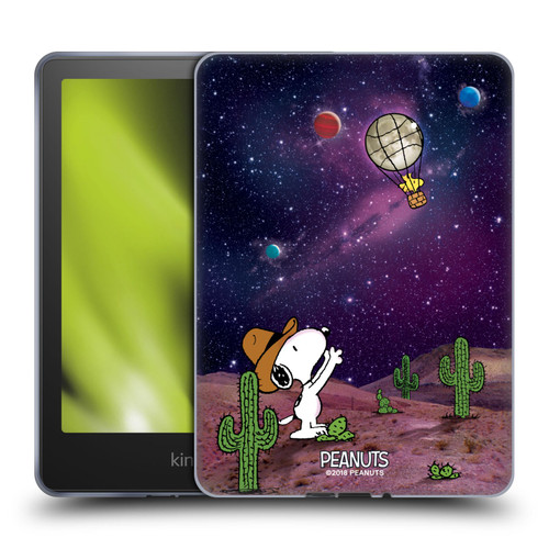 Peanuts Snoopy Space Cowboy Nebula Balloon Woodstock Soft Gel Case for Amazon Kindle Paperwhite 5 (2021)