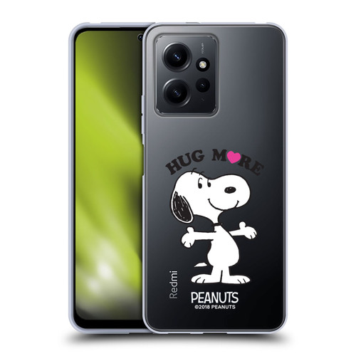 Peanuts Snoopy Hug More Soft Gel Case for Xiaomi Redmi Note 12 4G