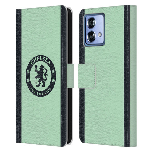 Chelsea Football Club 2023/24 Kit Third Leather Book Wallet Case Cover For Motorola Moto G84 5G