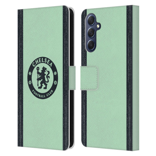 Chelsea Football Club 2023/24 Kit Third Leather Book Wallet Case Cover For Samsung Galaxy M54 5G