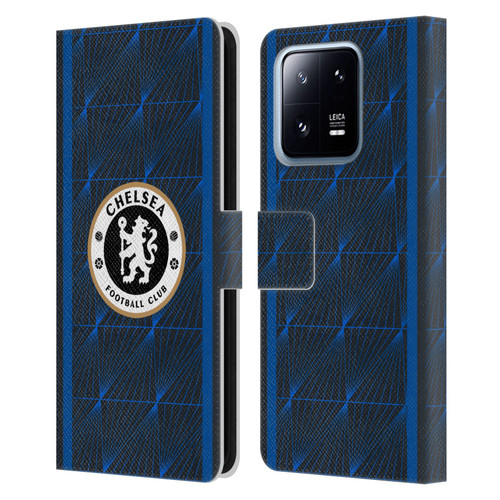 Chelsea Football Club 2023/24 Kit Away Leather Book Wallet Case Cover For Xiaomi 13 Pro 5G