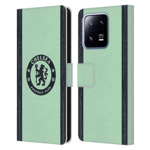 Chelsea Football Club 2023/24 Kit Third Leather Book Wallet Case Cover For Xiaomi 13 Pro 5G