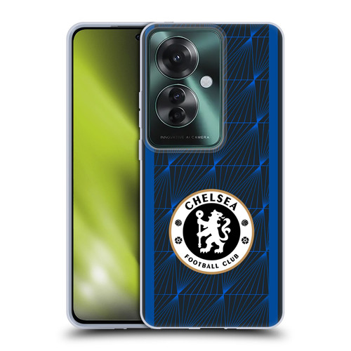 Chelsea Football Club 2023/24 Kit Away Soft Gel Case for OPPO Reno11 F 5G / F25 Pro 5G