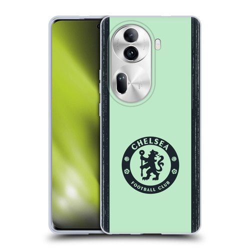 Chelsea Football Club 2023/24 Kit Third Soft Gel Case for OPPO Reno11 Pro