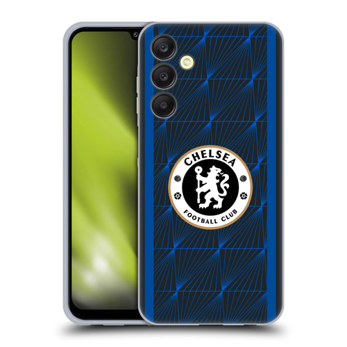 Chelsea Football Club 2023/24 Kit Away Soft Gel Case for Samsung Galaxy A25 5G