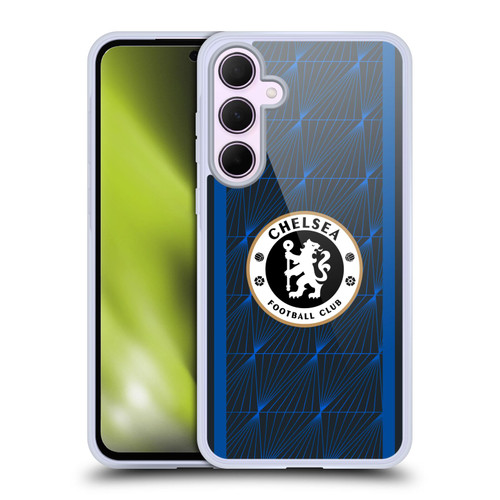 Chelsea Football Club 2023/24 Kit Away Soft Gel Case for Samsung Galaxy A35 5G