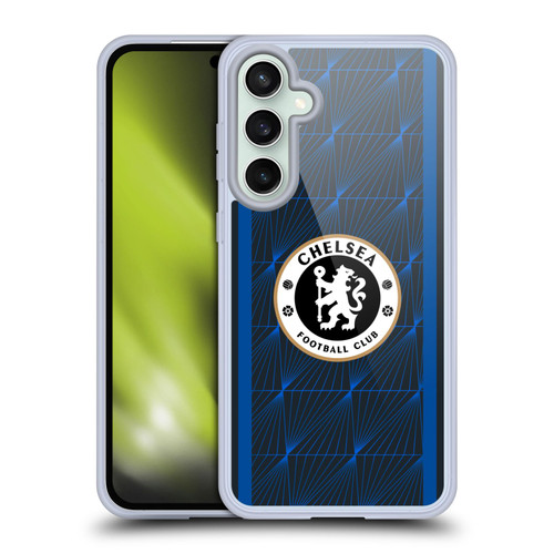 Chelsea Football Club 2023/24 Kit Away Soft Gel Case for Samsung Galaxy S23 FE 5G