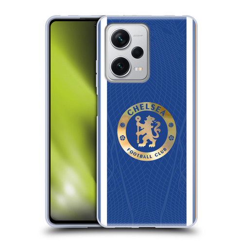 Chelsea Football Club 2023/24 Kit Home Soft Gel Case for Xiaomi Redmi Note 12 Pro+ 5G