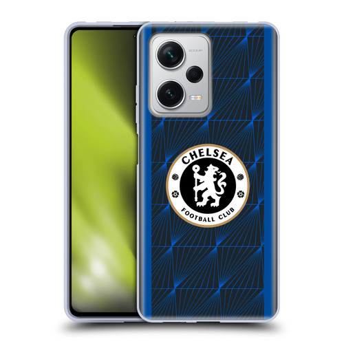 Chelsea Football Club 2023/24 Kit Away Soft Gel Case for Xiaomi Redmi Note 12 Pro+ 5G