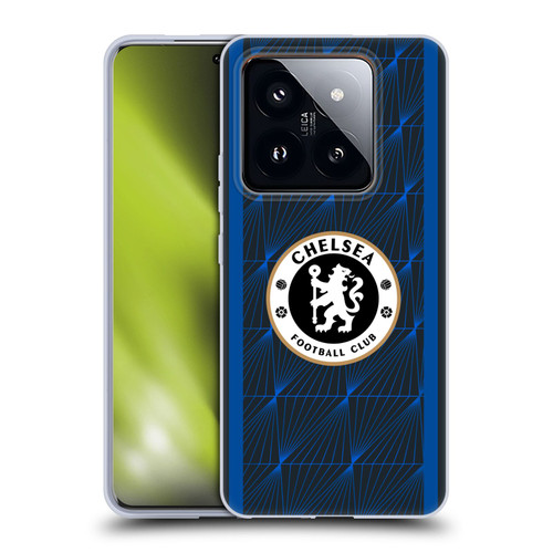 Chelsea Football Club 2023/24 Kit Away Soft Gel Case for Xiaomi 14 Pro