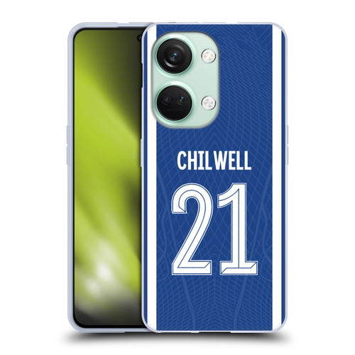 Chelsea Football Club 2023/24 Players Home Kit Ben Chilwell Soft Gel Case for OnePlus Nord 3 5G