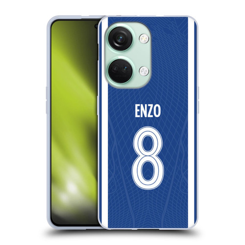 Chelsea Football Club 2023/24 Players Home Kit Enzo Fernández Soft Gel Case for OnePlus Nord 3 5G