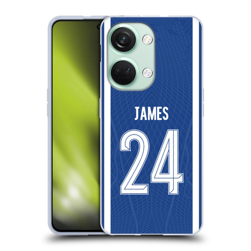 Chelsea Football Club 2023/24 Players Home Kit Reece James Soft Gel Case for OnePlus Nord 3 5G