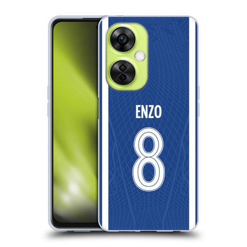 Chelsea Football Club 2023/24 Players Home Kit Enzo Fernández Soft Gel Case for OnePlus Nord CE 3 Lite 5G