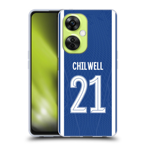 Chelsea Football Club 2023/24 Players Home Kit Ben Chilwell Soft Gel Case for OnePlus Nord CE 3 Lite 5G
