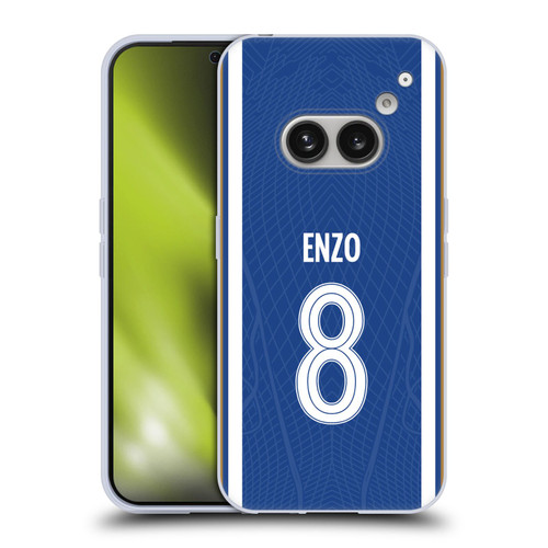 Chelsea Football Club 2023/24 Players Home Kit Enzo Fernández Soft Gel Case for Nothing Phone (2a)