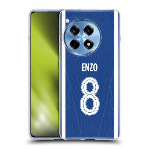 Chelsea Football Club 2023/24 Players Home Kit Enzo Fernández Soft Gel Case for OnePlus 12R