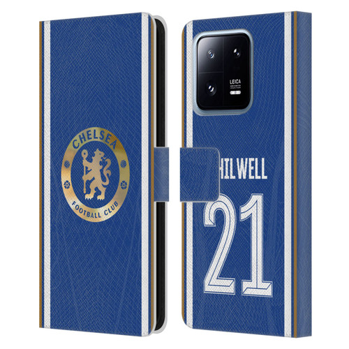 Chelsea Football Club 2023/24 Players Home Kit Ben Chilwell Leather Book Wallet Case Cover For Xiaomi 13 Pro 5G