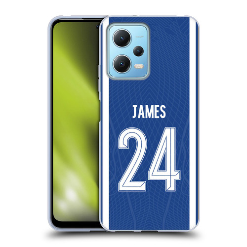 Chelsea Football Club 2023/24 Players Home Kit Reece James Soft Gel Case for Xiaomi Redmi Note 12 5G