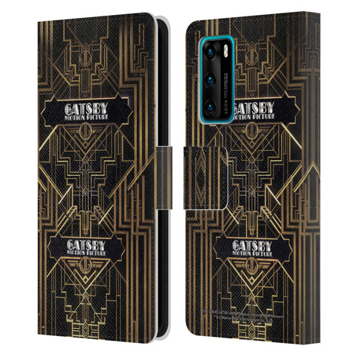 The Great Gatsby Graphics Poster 1 Leather Book Wallet Case Cover For Huawei P40 5G