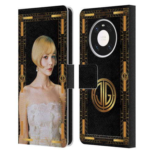 The Great Gatsby Graphics Daisy Leather Book Wallet Case Cover For Huawei Mate 40 Pro 5G