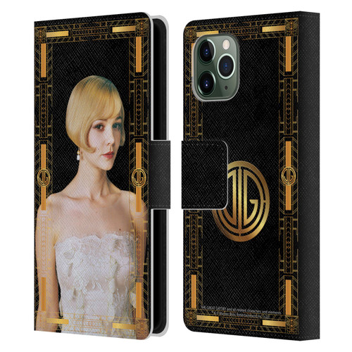 The Great Gatsby Graphics Daisy Leather Book Wallet Case Cover For Apple iPhone 11 Pro