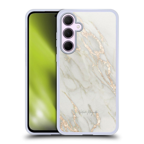 Nature Magick Marble Metallics Gold Soft Gel Case for Samsung Galaxy A35 5G