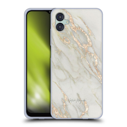 Nature Magick Marble Metallics Gold Soft Gel Case for Samsung Galaxy M04 5G / A04e