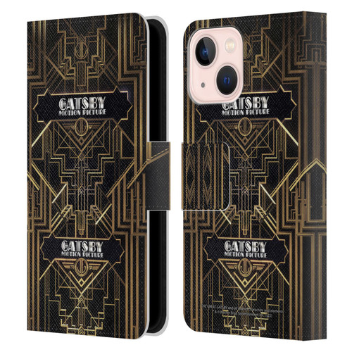 The Great Gatsby Graphics Poster 1 Leather Book Wallet Case Cover For Apple iPhone 13 Mini