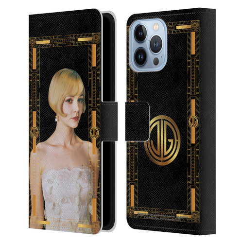 The Great Gatsby Graphics Daisy Leather Book Wallet Case Cover For Apple iPhone 13 Pro Max