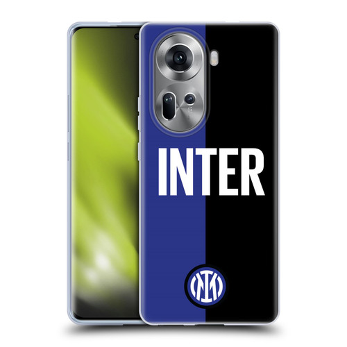 Fc Internazionale Milano Badge Inter Milano Logo Soft Gel Case for OPPO Reno11