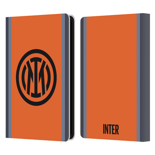 Fc Internazionale Milano 2023/24 Crest Kit Third Leather Book Wallet Case Cover For Amazon Kindle Paperwhite 5 (2021)