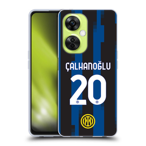 Fc Internazionale Milano 2023/24 Players Home Kit Hakan Çalhanoglu Soft Gel Case for OnePlus Nord CE 3 Lite 5G